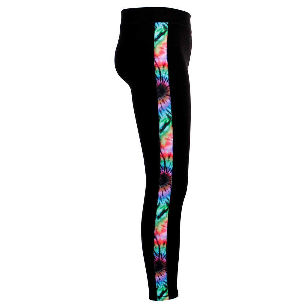 Legging with Tie Dye Stripe Down Side - Denny's