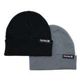 Hurley Beanie 2pk - Denny's