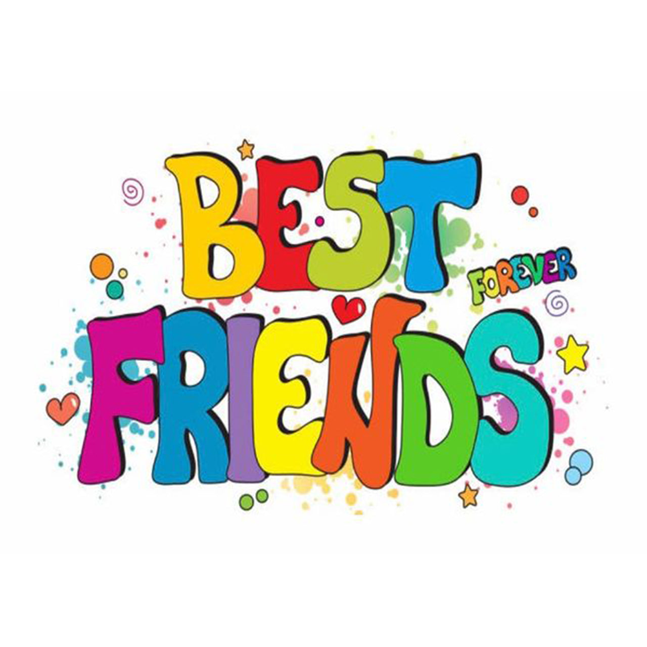 Best Friend Vinyl Sticker - Denny's