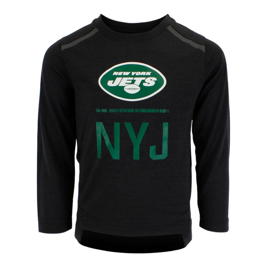 Long Sleeve Jets Static Top - Denny's