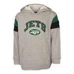 Jets Throwback Color Block Hoodie - Denny's