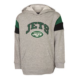 Jets Throwback Color Block Hoodie - Denny's