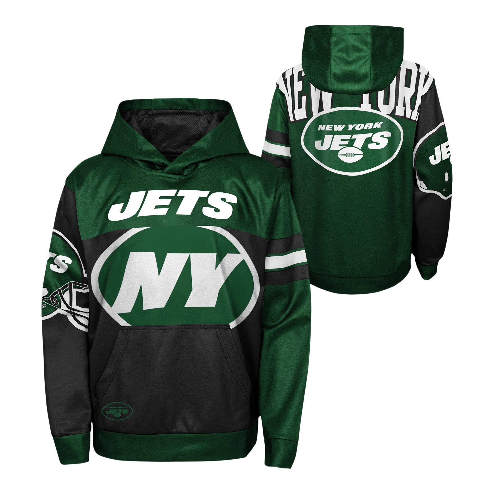Jets First and Goal Hoodie - Denny's