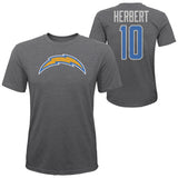 Herbert Chargers Triblend Name & Number Tee - Denny's