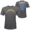 Herbert Chargers Triblend Name & Number Tee - Denny's