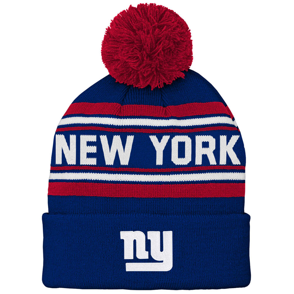 Giants Cuffed Hat with Pom - Fits Sizes 8-20 - Denny's