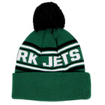 Jets Cuffed Hat with Pom - Fits Sizes 8-20 - Denny's