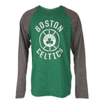 Celtics Fadeaway Triblend Raglan - Denny's