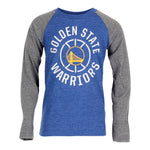 Warriors Fadeaway Tri Raglan - Denny's
