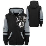 Nets Straight To The League Zip Hoodie - Denny's