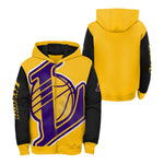 Lakers Poster Board Zip Hoodie - Denny's