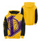Lakers Poster Board Zip Hoodie - Denny's