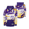 Lakers Sprayball Sublimated Hoodie - Denny's