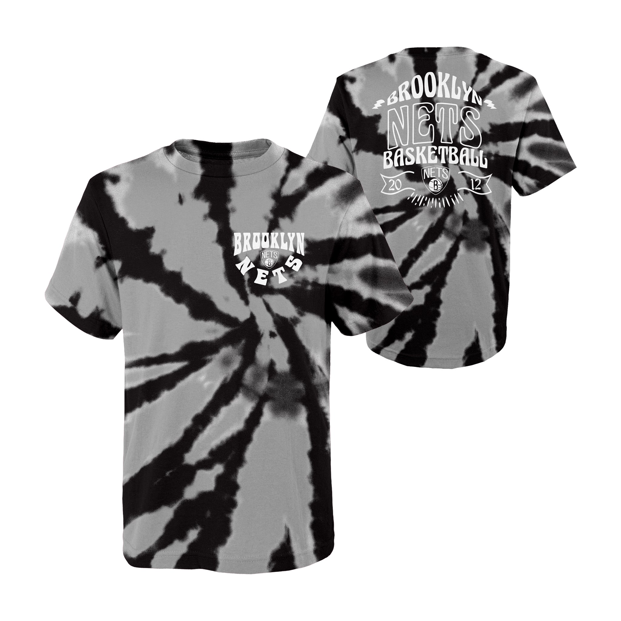 Nets Tie Dye Pennant Tee - Denny's