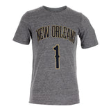 Zion Williamson New Orleans Pelicans Triblend Name Number Tee - Denny's