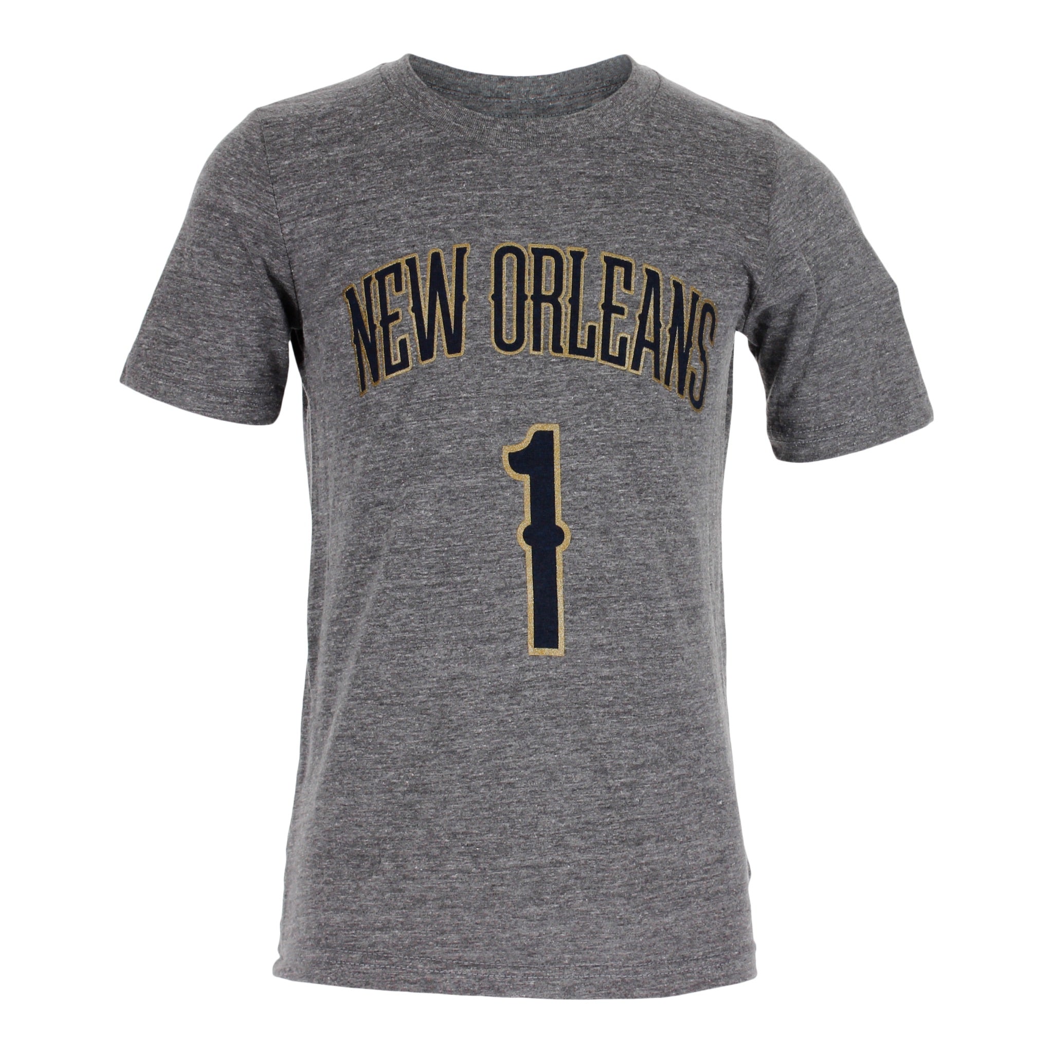 Zion Williamson New Orleans Pelicans Triblend Name Number Tee - Denny's