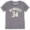 Amtetokounpo Bucks Triblend Name & Number Tee - Denny's