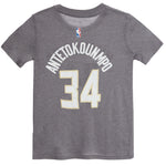 Amtetokounpo Bucks Triblend Name & Number Tee - Denny's