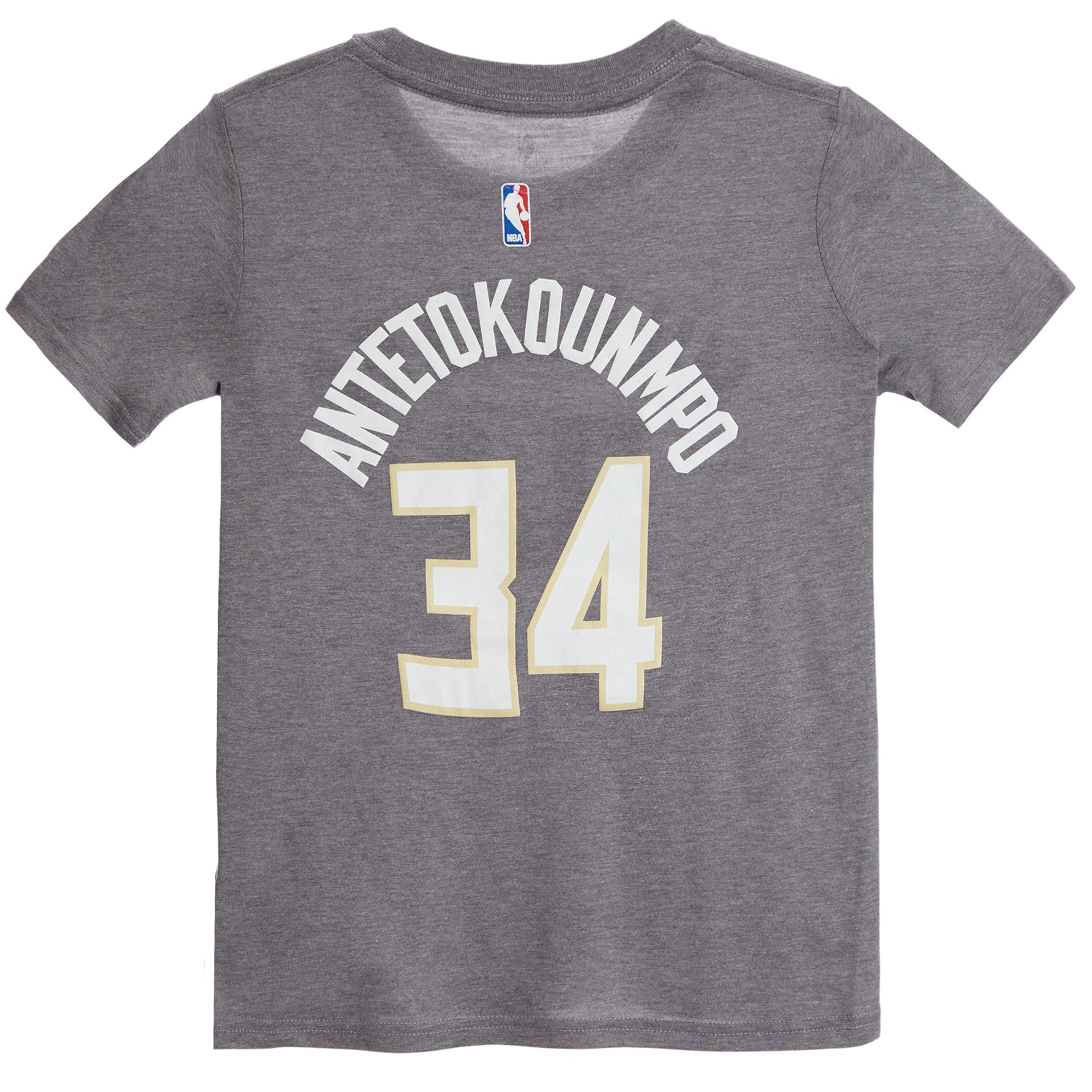 Amtetokounpo Bucks Triblend Name & Number Tee - Denny's