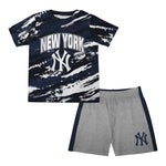 Yankees Stealing Home Short Set - Denny's
