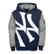 Yankees Poster Board Zip Hoodie - Denny's
