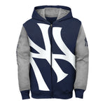 Yankees Poster Board Zip Hoodie - Denny's