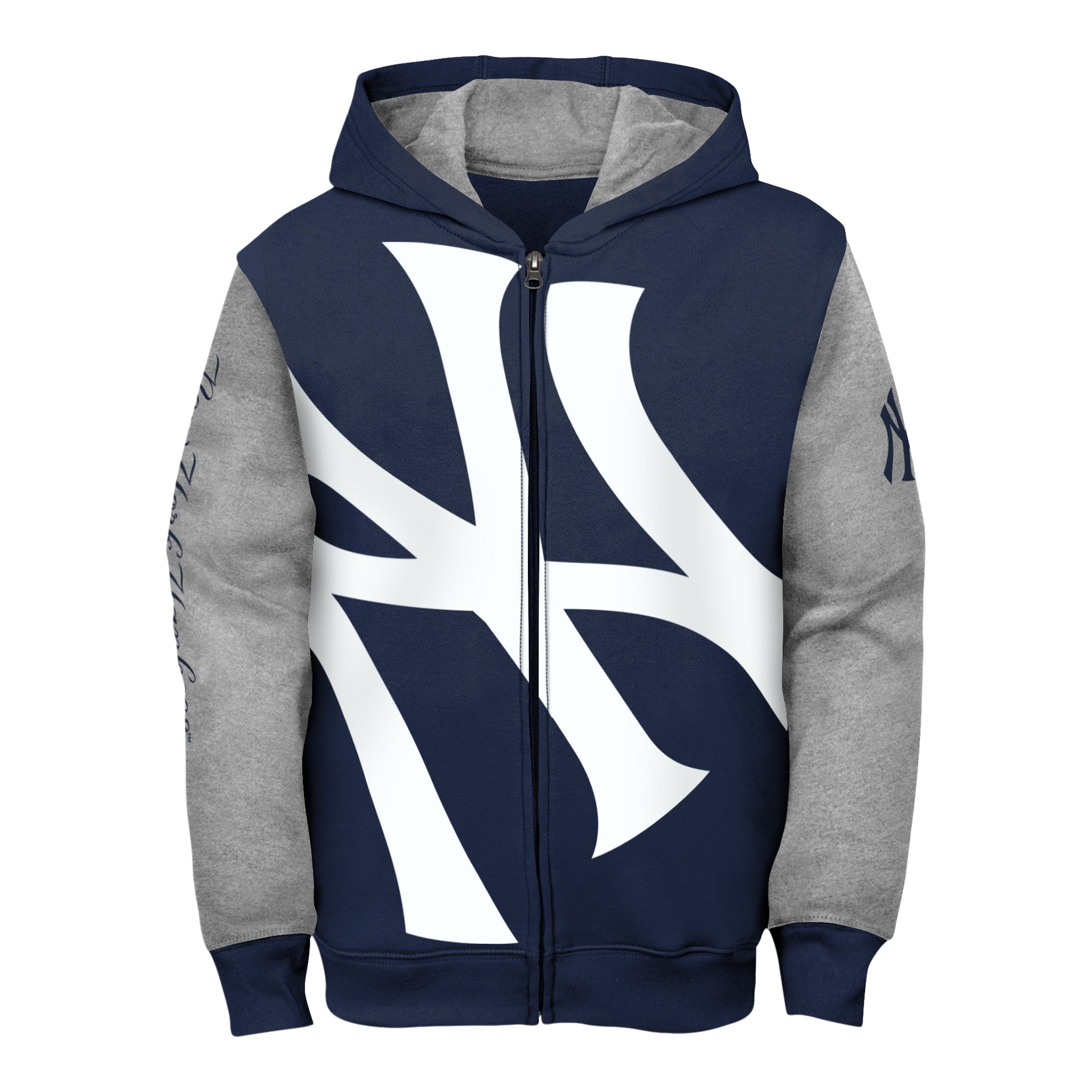 Yankees Poster Board Zip Hoodie - Denny's