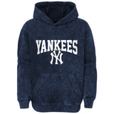 Yankees Mineral Wash Hoodie - Denny's