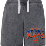 Mets Mineral Wash Fleece Short - Denny's