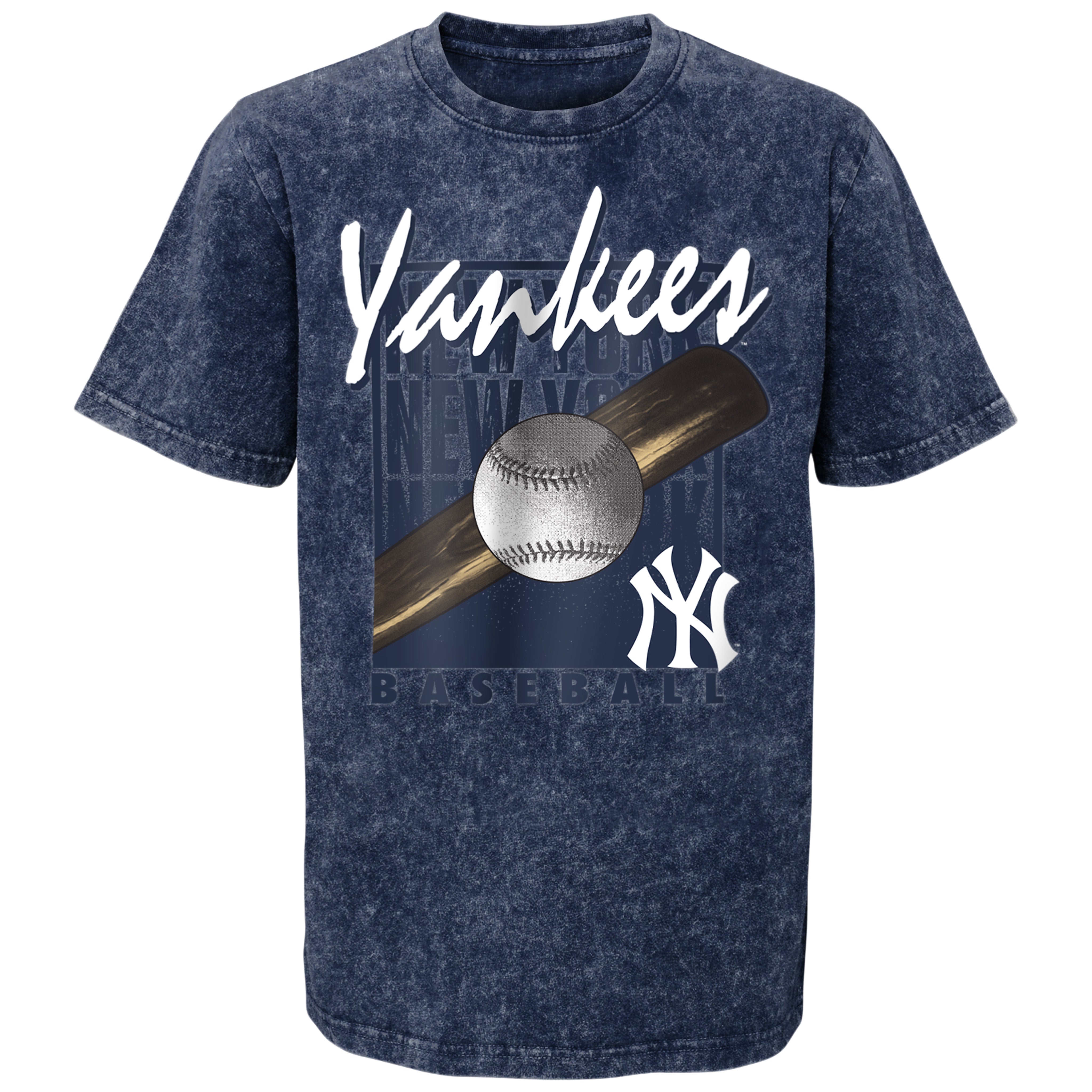 Yankees Mineral Wash Tee - Denny's