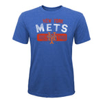 Mets Nostagia Triblend Tee - Denny's