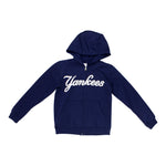Yankees Wordmark Full Zip Hoodie - Denny's