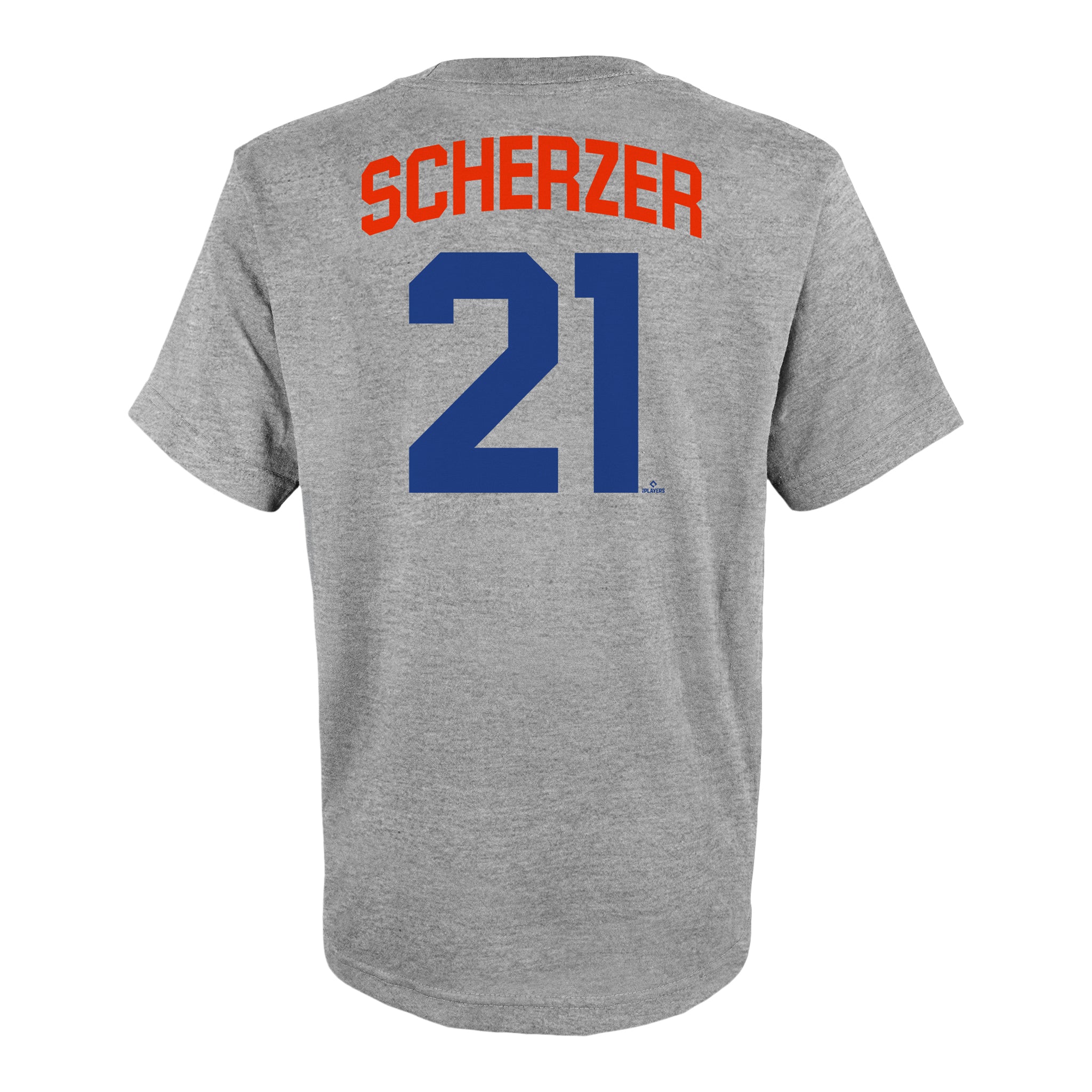 Scherzer Mets Triblend Name & Number Tee - Denny's