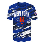 Mets Stealing Home Sublimated Tee - Denny's