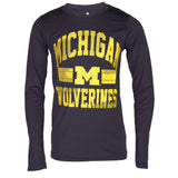 Michigan All For One Long Sleeve Tee - Denny's