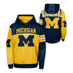 Michigan 1st and Goal Sublimated Hoodie - Denny's