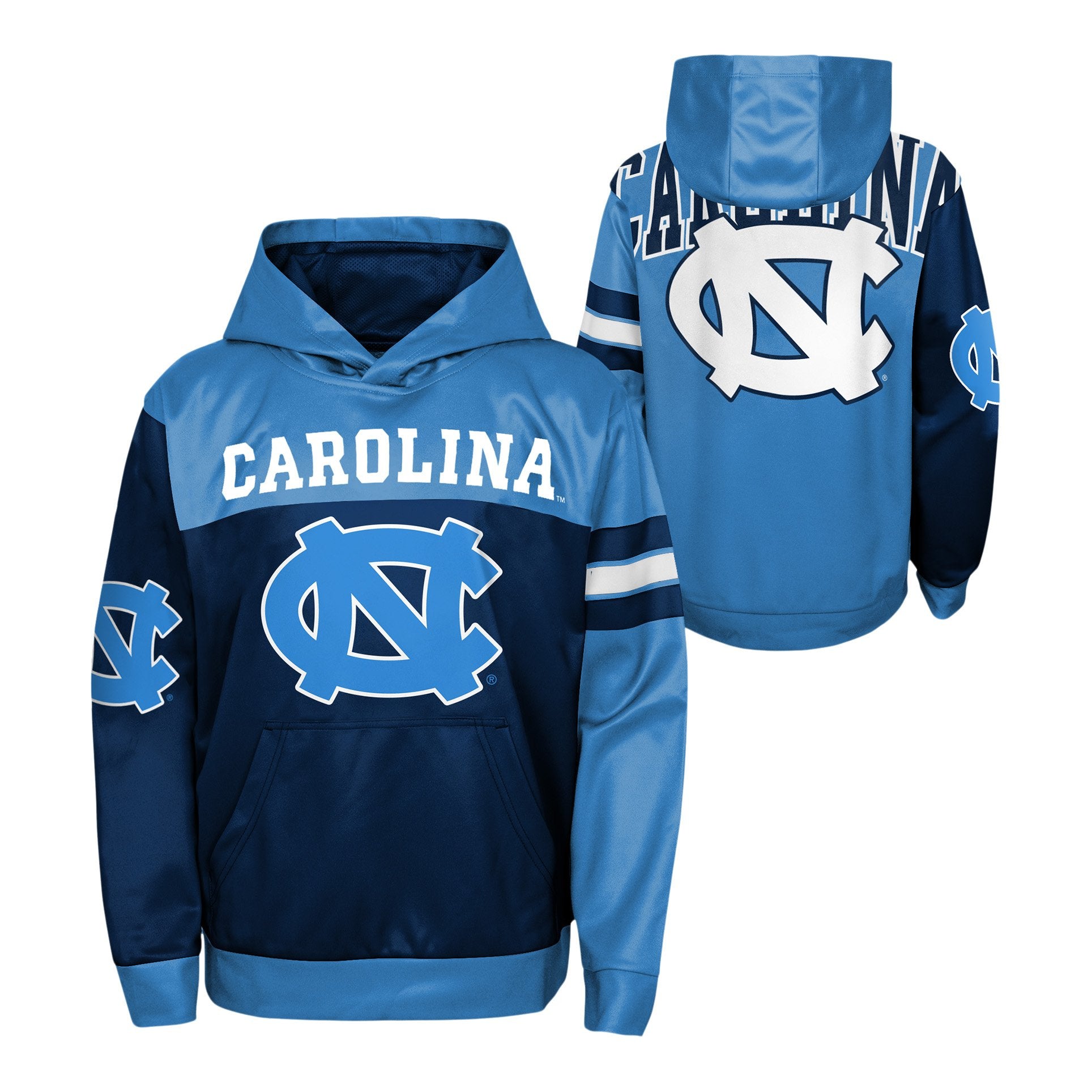 UNC 1st and Goal Sublimated Hoodie - Denny's