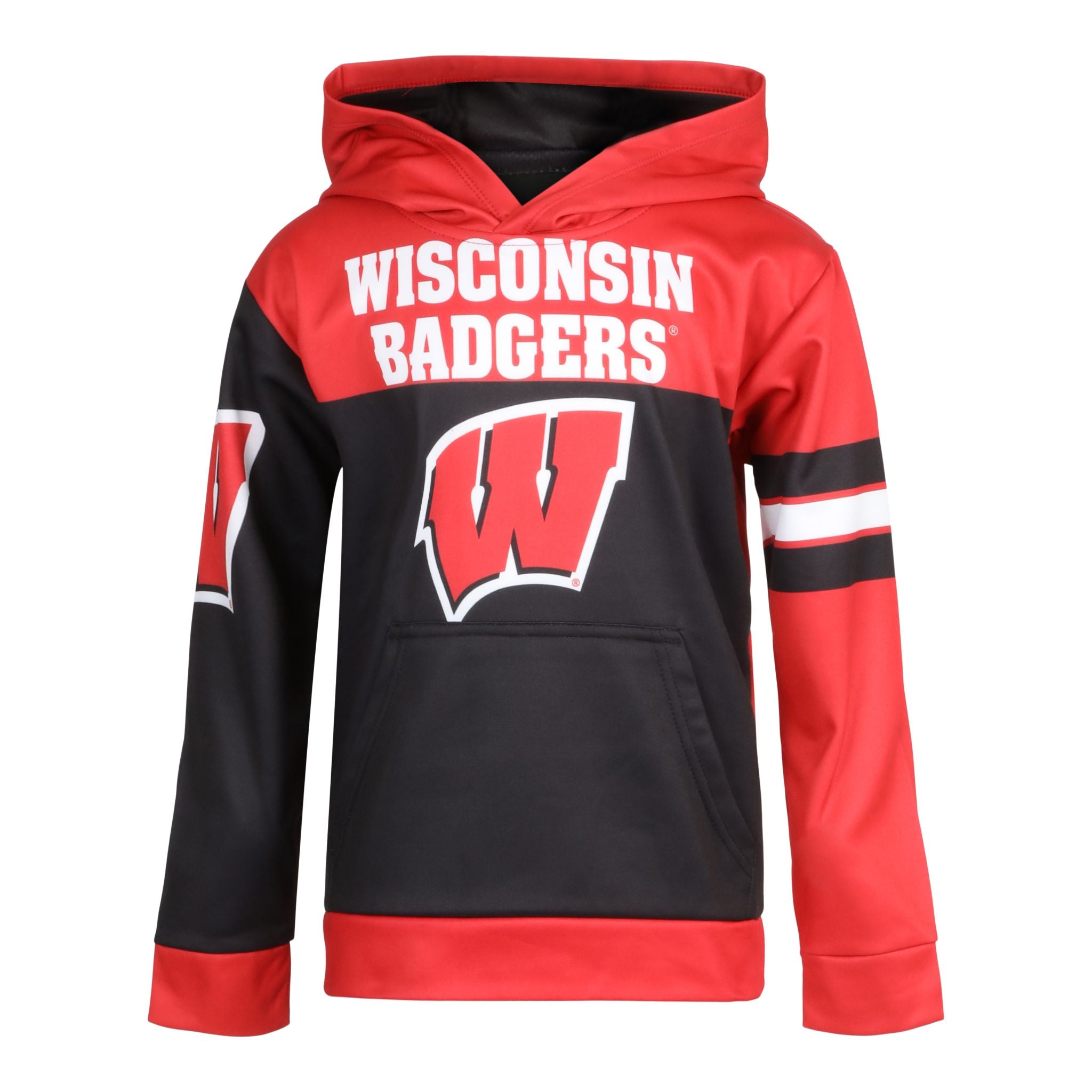 Wisconsin 1st and Goal Sublimated Hoodie - Denny's