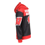 Wisconsin 1st and Goal Sublimated Hoodie - Denny's