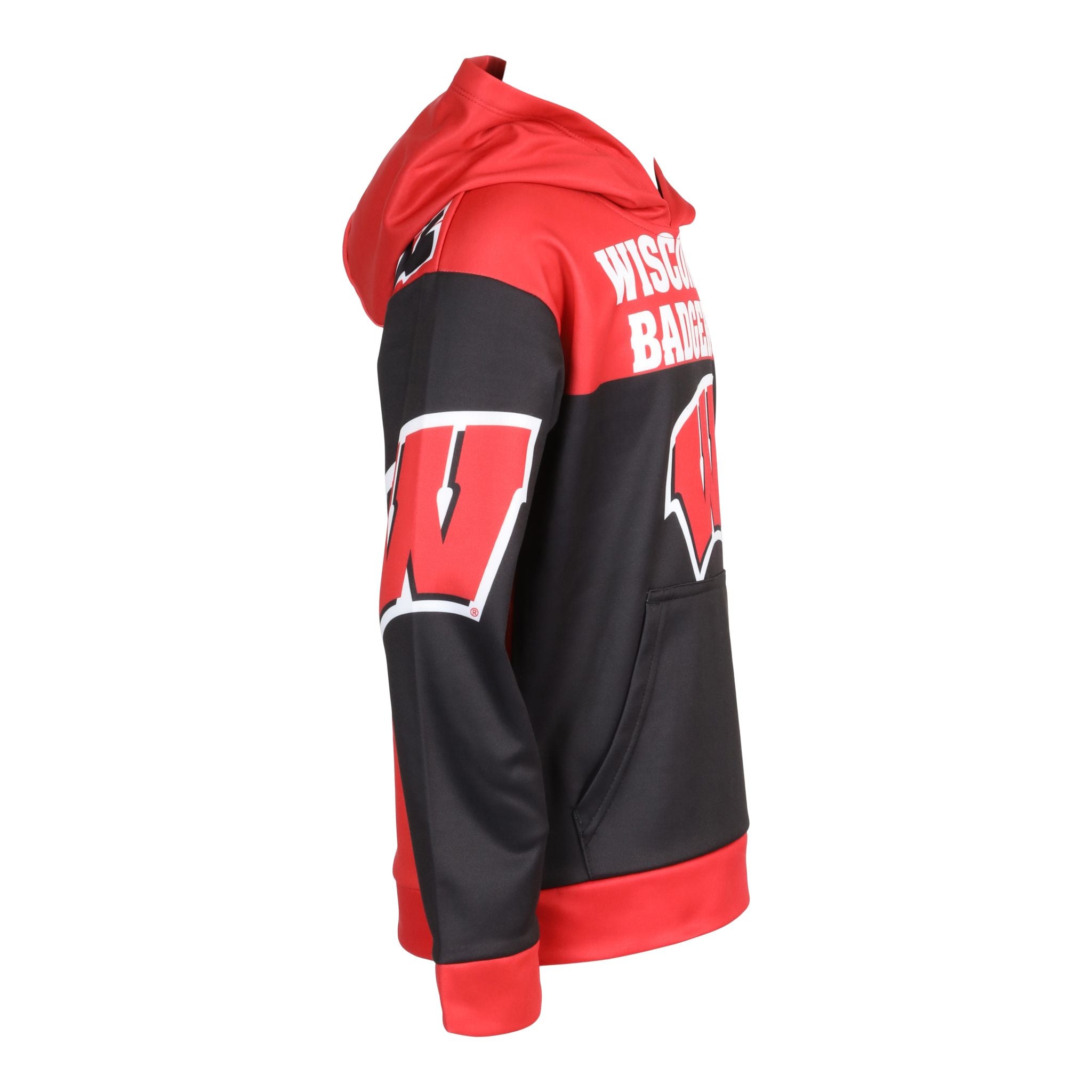 Wisconsin 1st and Goal Sublimated Hoodie - Denny's