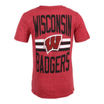 Wisconsin Slogan Back Triblend Tee - Denny's
