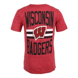Wisconsin Slogan Back Triblend Tee - Denny's