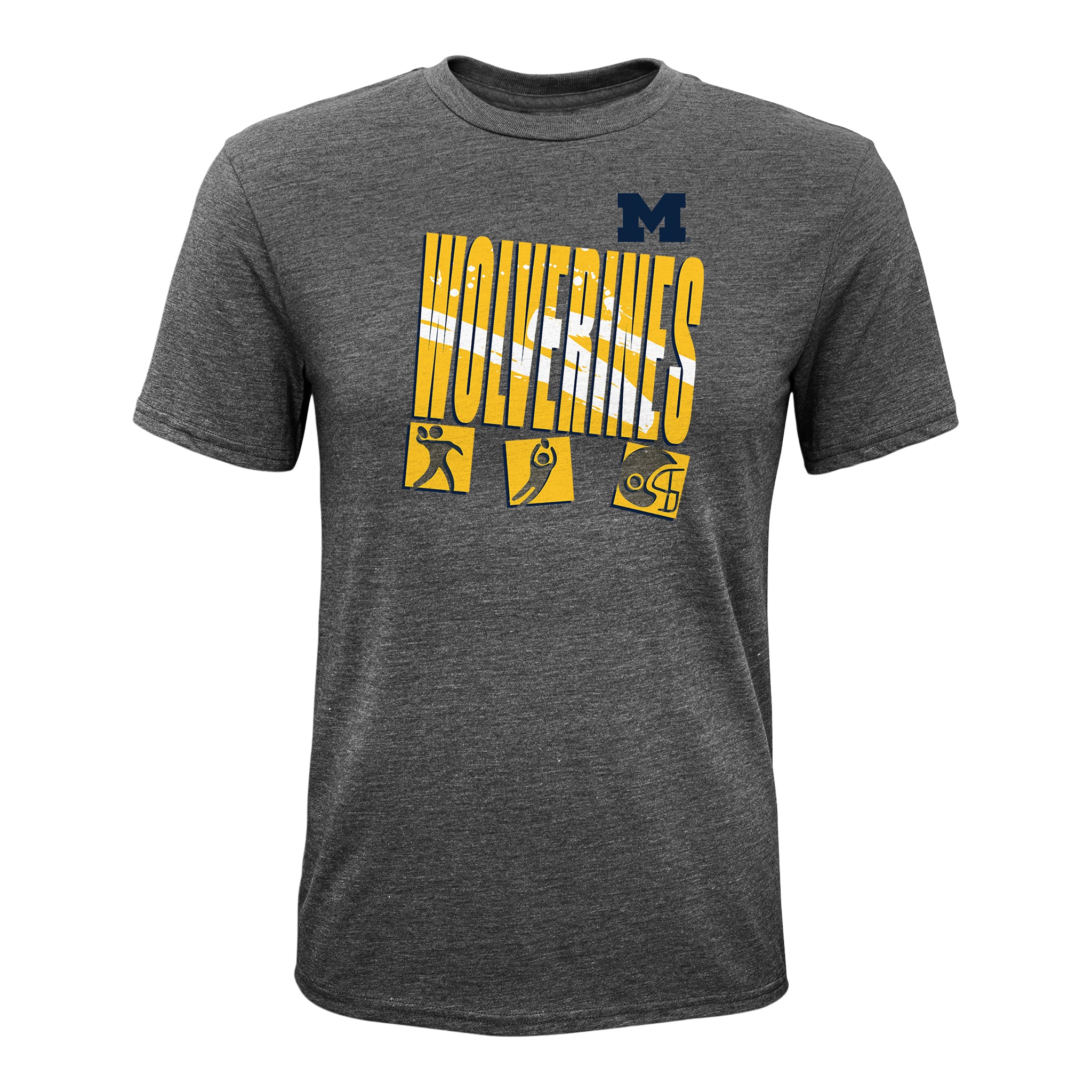 Michigan Full Tilt Triblend Tee - Denny's