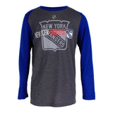 Rangers Open Ice Check Raglan - Denny's