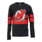 Devils Featurered Classic Long Sleeve Top - Denny's