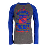 Rangers True Colors Long Sleeve Triblend Tee - Denny's