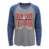 Islanders Square Up Triblend Tee - Denny's