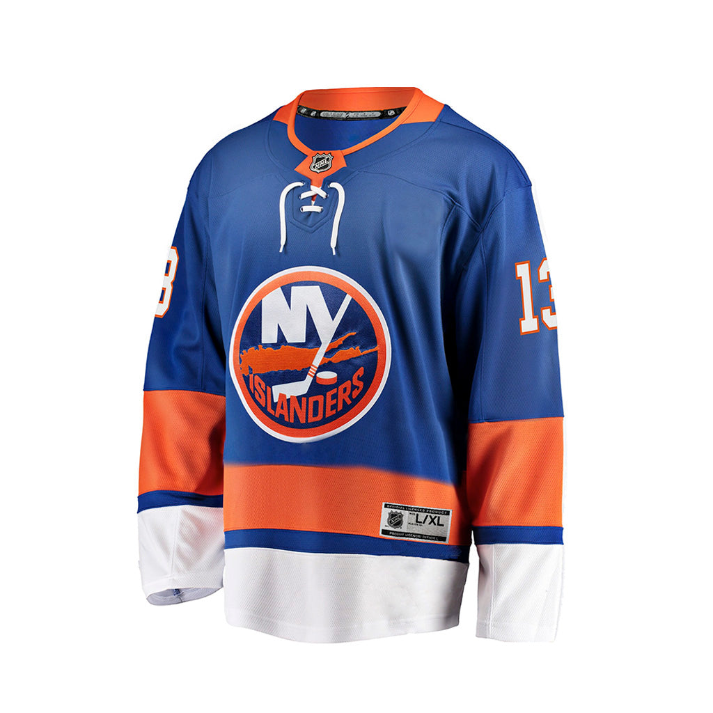 Barzal Islanders Premiere Home Jersey - Denny's