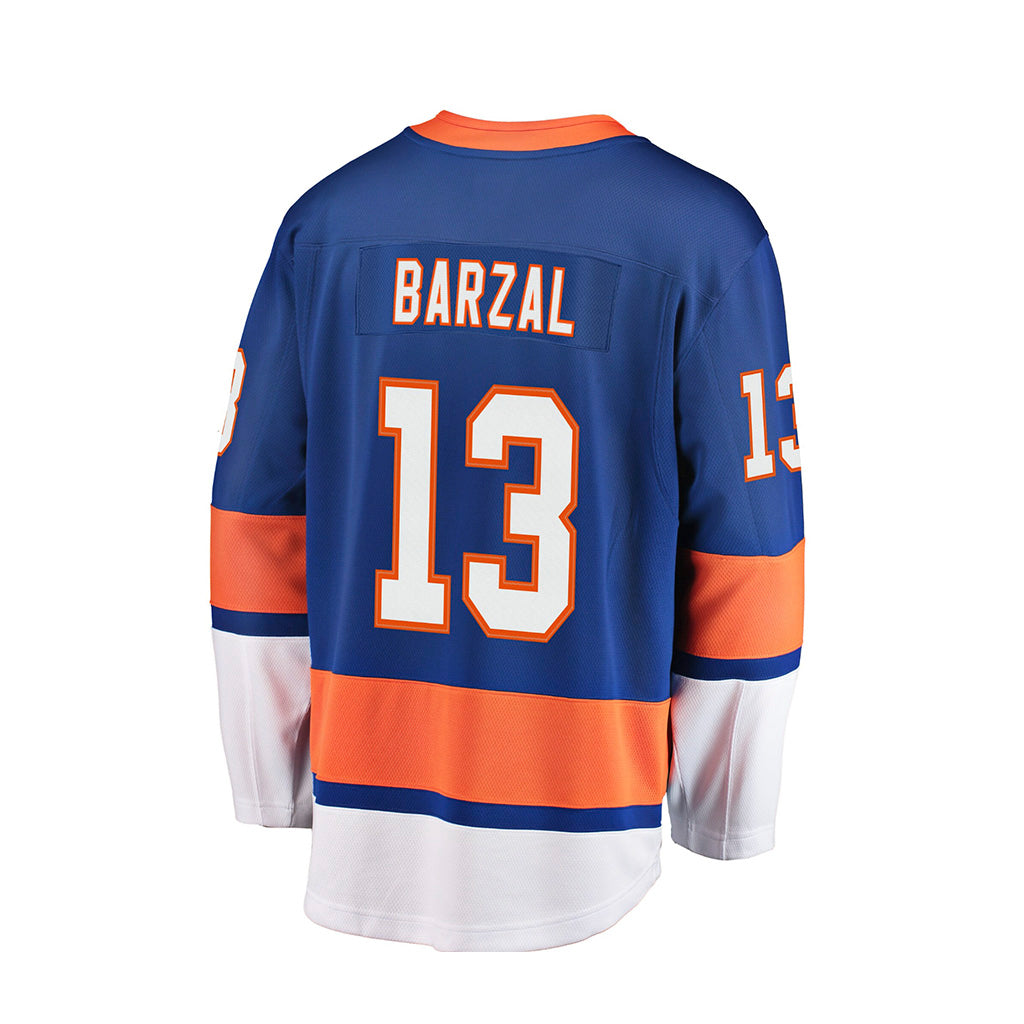 Barzal Islanders Premiere Home Jersey - Denny's