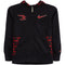 Printed Panel Zip Hoodie - Denny's